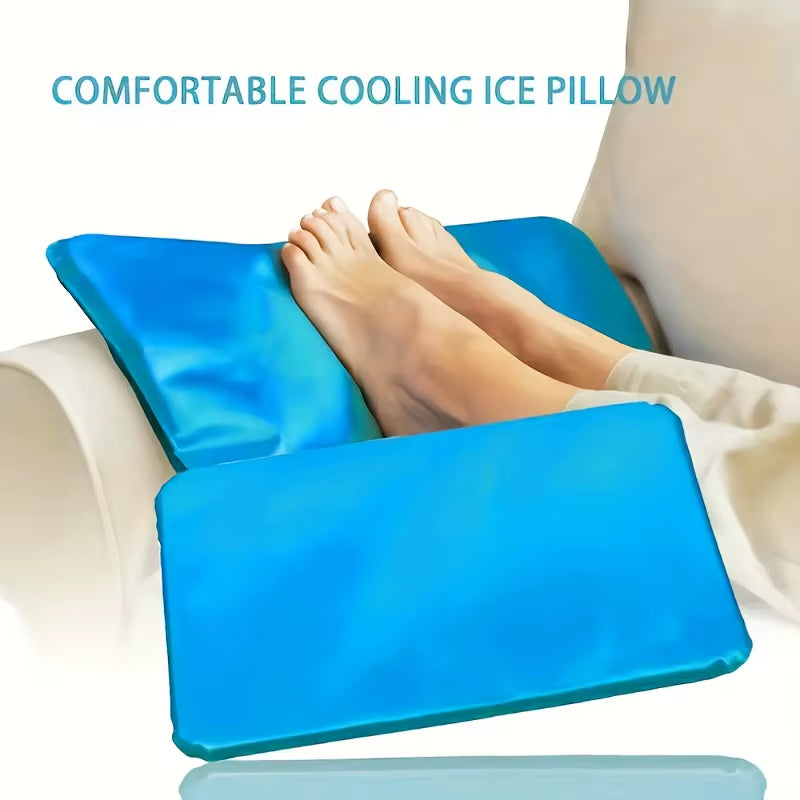 Summer Cooling Ice Pillow Cool Bed Mats Pad Relax Muscle Help Sleeping Pad Mat Travel Pillow Office Comfort Ice Pillow Aid Sleep