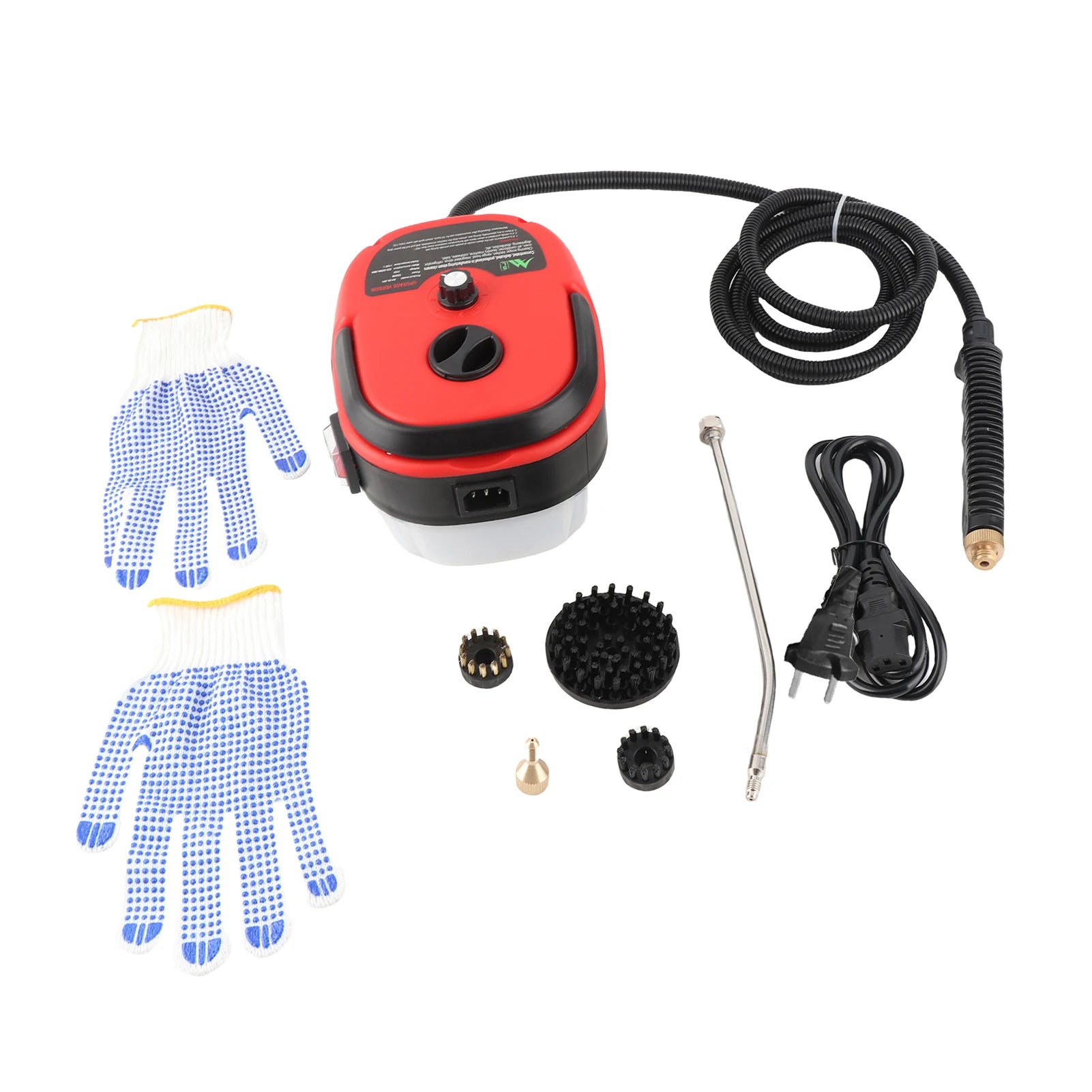 1500W High Power Handheld Steam Cleaner Household 6 Speeds Adjustable Practical Steam Cleaner for Car Refrigerator Kitchen