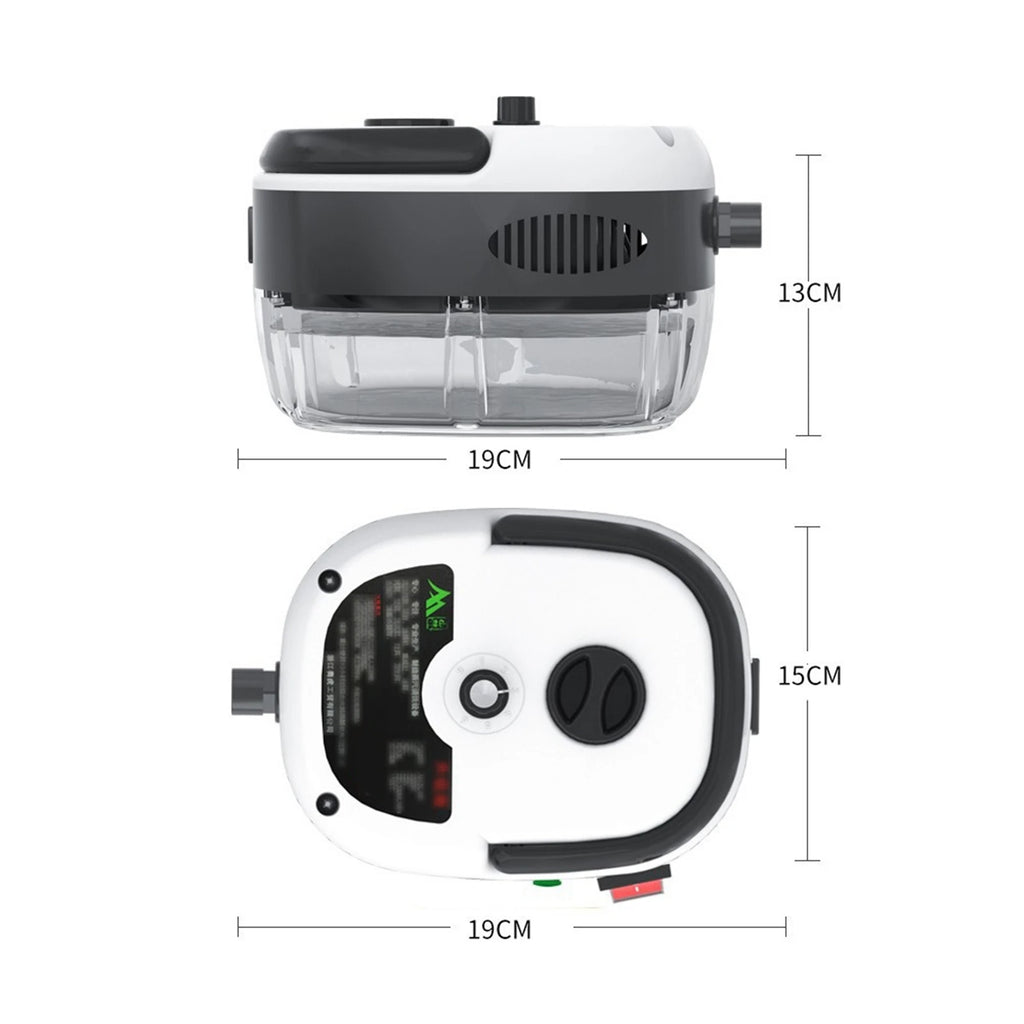 1500W High Power Handheld Steam Cleaner Household 6 Speeds Adjustable Practical Steam Cleaner for Car Refrigerator Kitchen