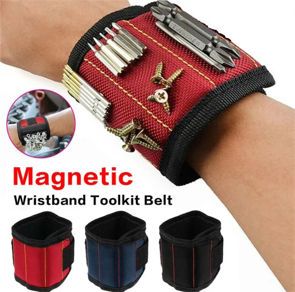 Revolutionary Magnetic Wrist Tool Bag: Your Ultimate Organizer for Screws, Nails, and More!