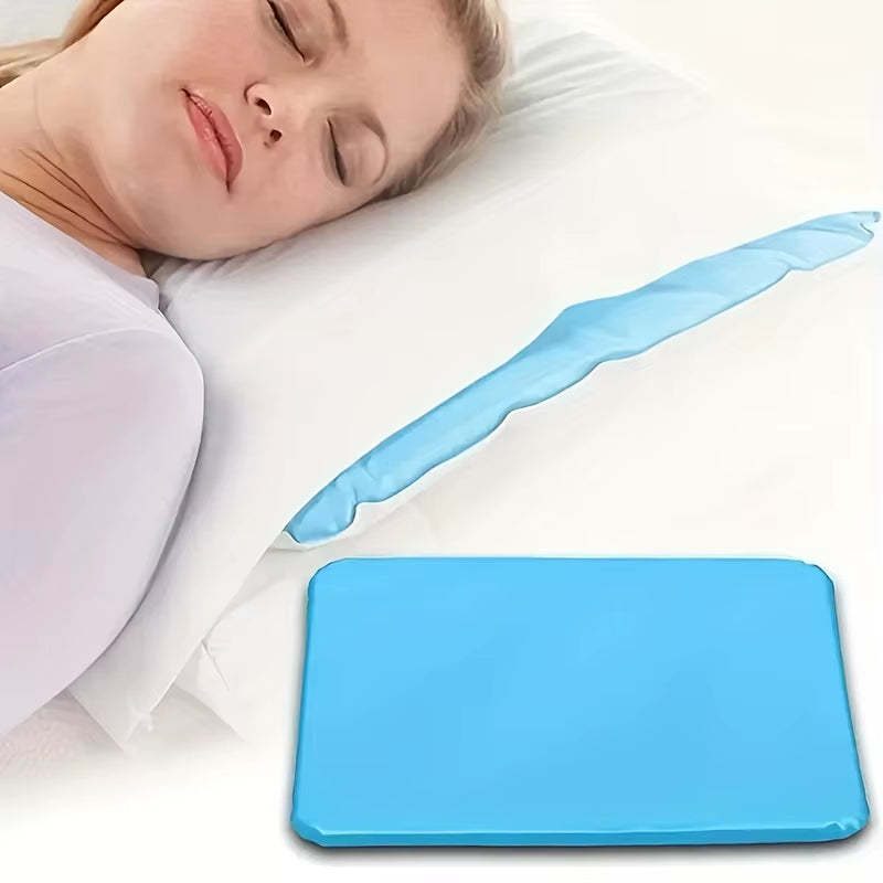 Summer Cooling Ice Pillow Cool Bed Mats Pad Relax Muscle Help Sleeping Pad Mat Travel Pillow Office Comfort Ice Pillow Aid Sleep