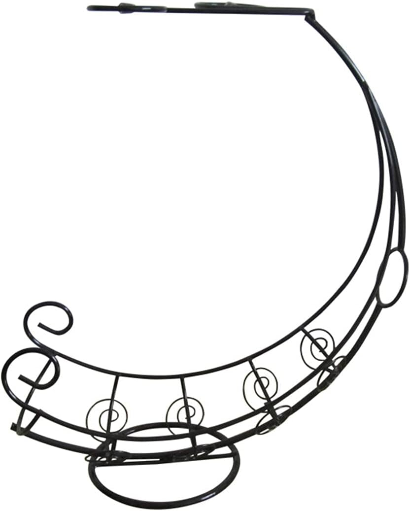 Moon Ship Stainless Steel Wine Rack - Elegant Bottle Holder for Stylish Home Decor and Unique Gift Idea